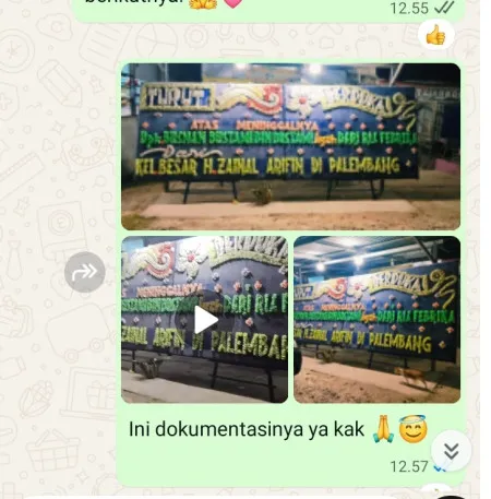 Pengiriman Papan Bunga Duka Cicadas Binong